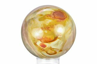 Polished Polychrome Jasper Sphere - Madagascar #280484