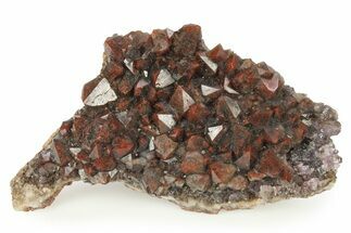 Thunder Bay Amethyst Cluster with Hematite - Canada #281235