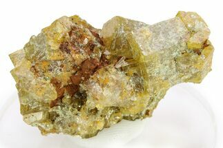 Gemmy Heliodor Crystal Cluster - Erongo Mountains, Namibia #281660