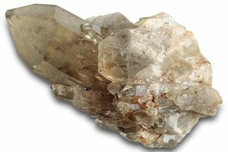 Smoky Citrine Crystal Cluster - Lwena, Congo #281865