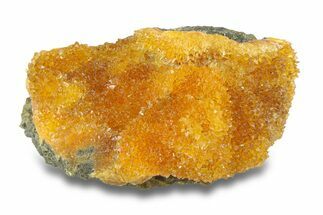 Intense Orange Calcite Crystal Cluster - Poland #282353