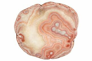Polished Potato Agate Slice - England #283062