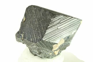 Striated Octahedral Magnetite Crystal - Utah #283946