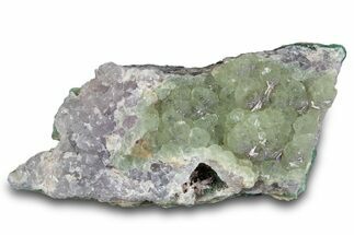Botryoidal Fluorite on Amethyst - Colorado #285045