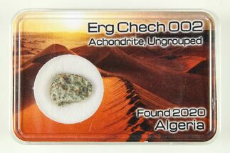 Windowed Erg Chech Meteorite ( g)- Oldest Known Meteorite #284810