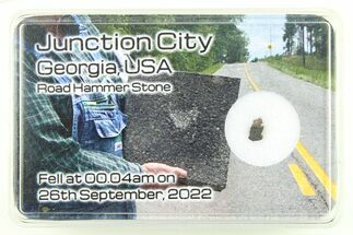 Junction City Chondrite Meteorite Fragment - Fall #285800