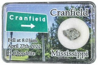 Cranfield Meteorite Fragment ( g) - Witnessed Fall #285862