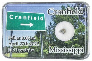 Cranfield Meteorite Fragment - Witnessed Fall #285870
