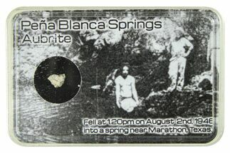 Aubrite Meteorite Fragment - Peña Blanca Springs #286043