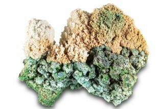 Forest Green Conichalcite on Chrysocolla - Namibia #285070