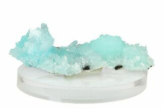 Blue-Green Aragonite Aggregation - Wenshan Mine, China #290982
