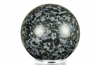 Polished, Indigo Gabbro Sphere - Madagascar #289891