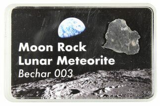 Lunar Meteorite ( g) Slice - Bechar #291338