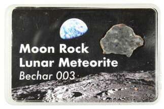 Lunar Meteorite ( g) Slice - Bechar #291339