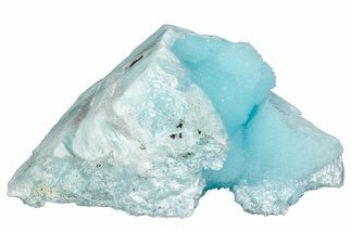 Blue-Green Aragonite Aggregation - Wenshan Mine, China #290996