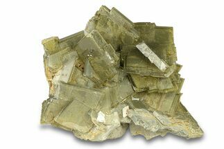 Gray-Green Tabular Barite With Phantoms - Peru #291982