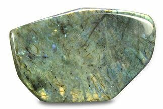 Flashy, Free-Standing Polished Labradorite - Madagascar #291835