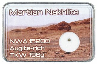 Martian Nakhlite Meteorite Fragment - NWA #292177