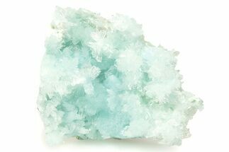 Blue-Green Aragonite Aggregation - Wenshan Mine, China #291006