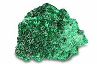 Fibrous Malachite Crystal Cluster - DR Congo #294641
