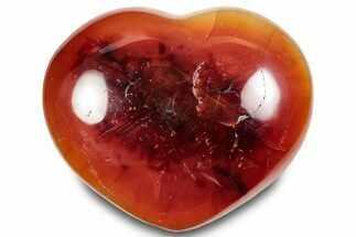 Colorful Carnelian Agate Heart #293740