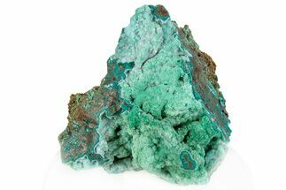 Forest Green Conichalcite on Chrysocolla - Namibia #295893