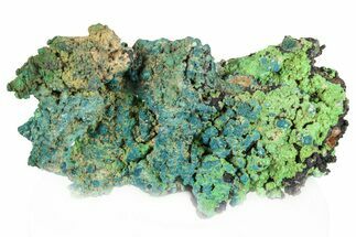 Vibrant Green Conichalcite with Chrysocolla - Namibia #295905