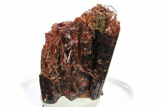 Lustrous, Red-Brown Rutile Crystals - Québec, Canada #297118