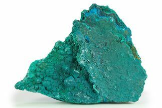 Brilliant Teal Botryoidal Chrysocolla and Malachite - Chile #299574