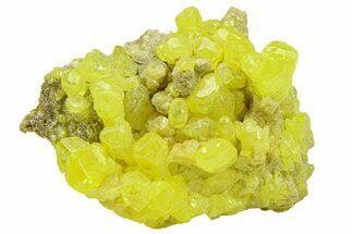 Bright-Yellow Sulfur Crystals - Bolivia #301847