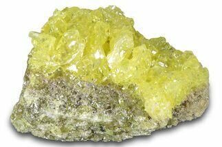 Bright-Yellow Sulfur Crystals - Bolivia #305258