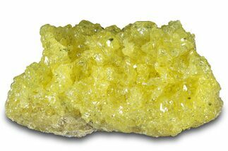 Bright-Yellow Sulfur Crystals - Bolivia #305301