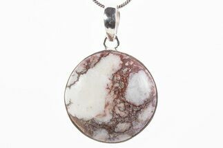 Wild Horse Magnesite Pendant - Sterling Silver #305067