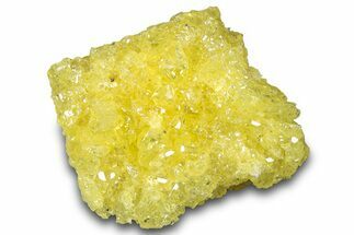 Bright-Yellow Sulfur Crystals - Bolivia #305281