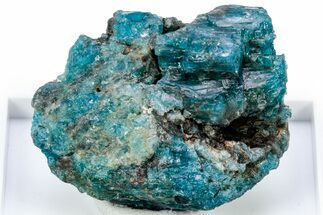 Bright Blue Apatite (Fluorapatite) Specimen - Madagascar #305647