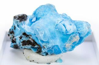 Vibrant Blue Botryoidal Gearksutite and Cupro-Allophane - China #305675