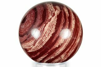 Polished Snakeskin Jasper Sphere - Western Australia #308228