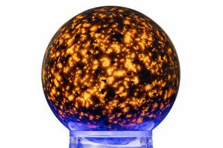 Highly Fluorescent Yooperlite Sphere - Michigan #308657