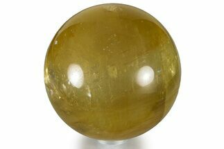 Polished Golden Calcite Sphere #309191