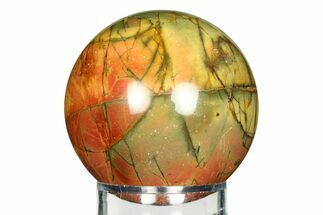 Polished Cherry Creek Jasper Sphere - China #309482