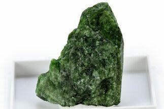 Lustrous Green Chrome Diopside Crystal - Minas Gerais, Brazil #309603