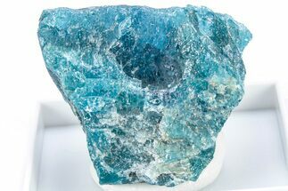 Bright Blue Apatite (Fluorapatite) Specimen - Madagascar #309625