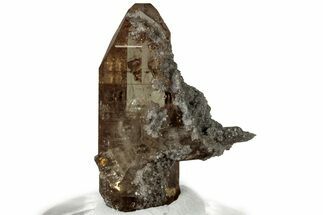 Lustrous Champagne Topaz Crystal Cluster - Utah #309269
