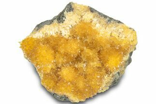 Intense Orange Calcite Crystal Cluster - Poland #311470