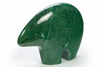 Polished Vibrant Green Buddstone Bear - South Africa #311474