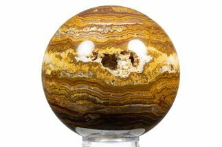 Polished Rainbow Onyx Stone Sphere - Arizona #311708