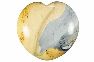 Polished Maligano Jasper Heart - Excellent Polishing #311956