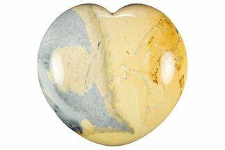 Polished Maligano Jasper Heart - Excellent Polishing #311956