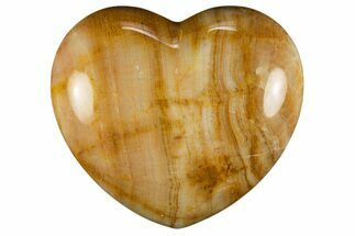 Polished Rainbow Onyx Stone Heart - Arizona #311978