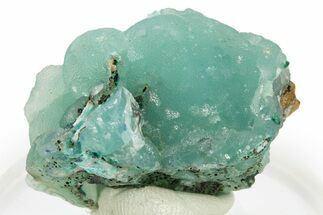 Chatoyant Blue Botryoidal Hemimorphite - Republic of the Congo #312456